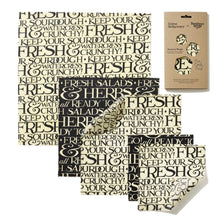 Load image into Gallery viewer, Emma Bridgewater Reusable Beeswax Food Wraps - Five Combo Pack. Zero Waste. Eco friendly. Natural.