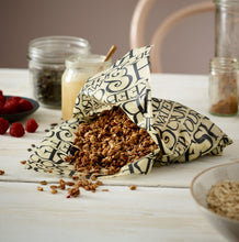 Load image into Gallery viewer, Emma Bridgewater Reusable Beeswax Food Wraps - Five Combo Pack. Zero Waste. Eco friendly. Natural.