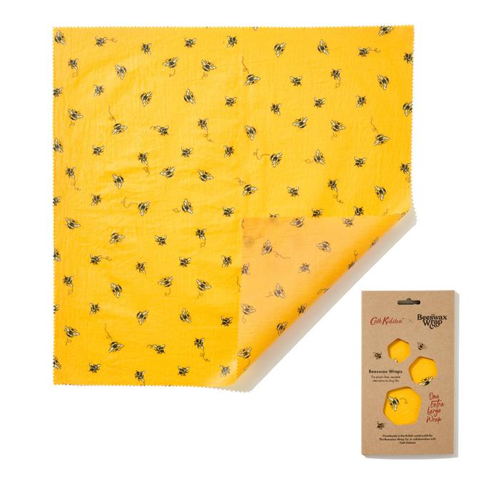 Cath Kidston Creature Comforts Reusable Beeswax Food Wraps - Extra Large Wrap. Zero Waste. Eco friendly. Natural.