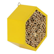 Load image into Gallery viewer, Bee Hotel - Yellow Hexagon Shaped Design
