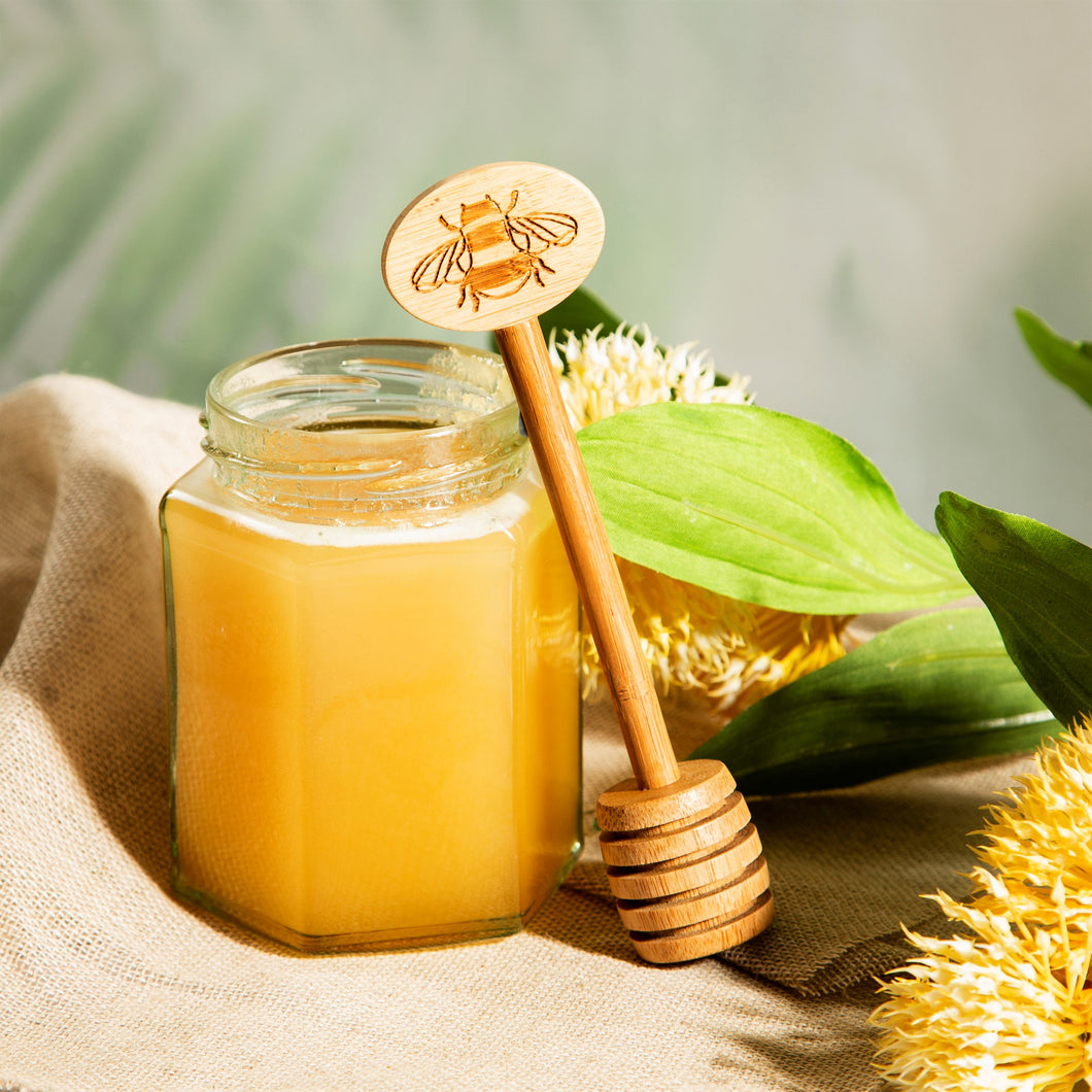 Bamboo Bee Honey Dipper