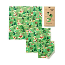 Load image into Gallery viewer, Cath Kidston Three Combo Pack Christmas Design Limited Edition Beeswax Wraps
